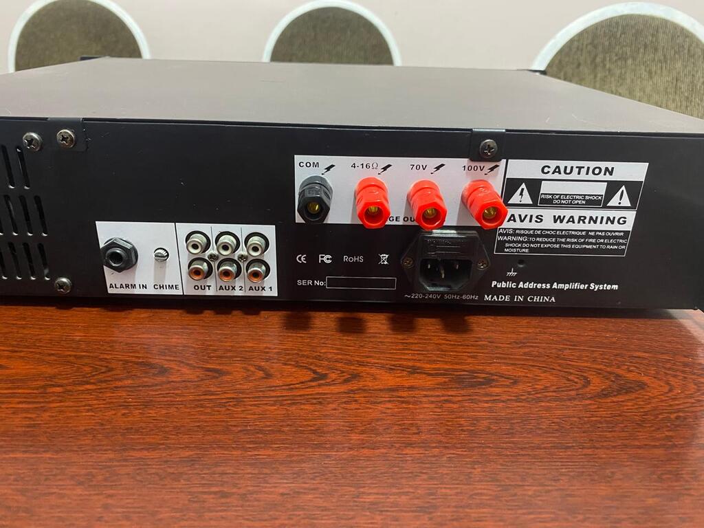 Amplifier YGY PA100USB — Səs texnikası, Bakı (3)