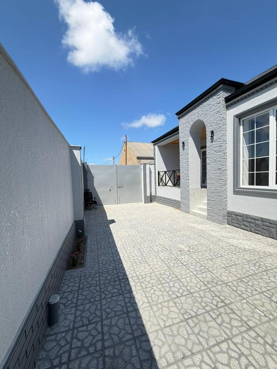 Satılır 3 otaqlı həyət evi/bağ evi 90 m² — Ev, villa, Bakı (3)