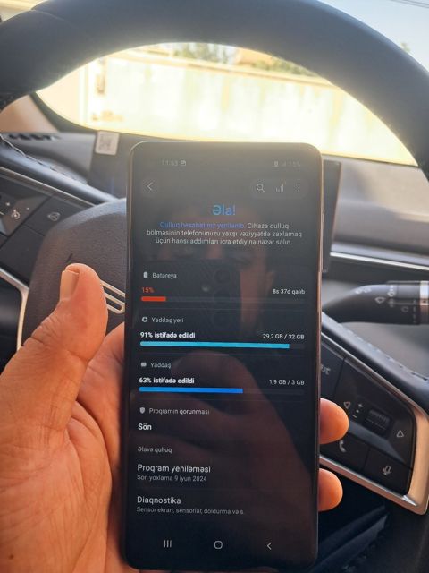 Samsung Galaxy A21s Blue 32GB/3GB — Gəncə