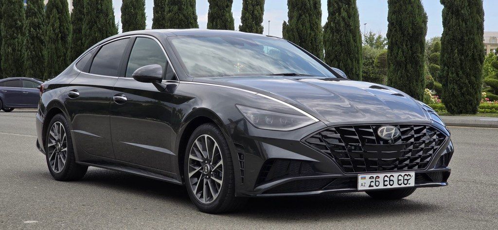 Hyundai Sonata, 1.6 L, 2020 il, 128 000 km — Avtomobillər, Bakı (4)