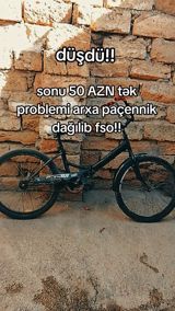 Sonu 50 di 120 AZN-ə alınıb tək problemi arxa paçennik dağılıb fsyo — Детские велосипеды