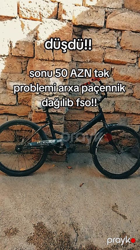Sonu 50 di 120 AZN-ə alınıb tək problemi arxa paçennik dağılıb fsyo — Xırdalan
