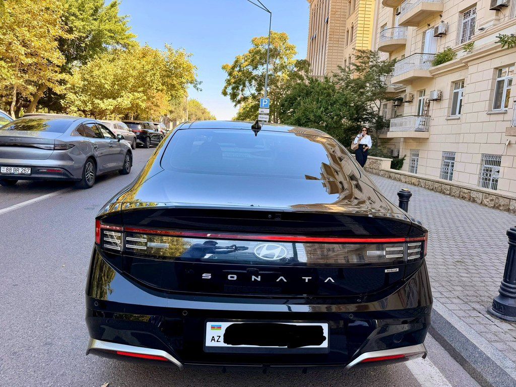 Hyundai Sonata, 2.0 L, 1.62 kWh, 2024 il, 26 000 km — Avtomobillər, Bakı (3)