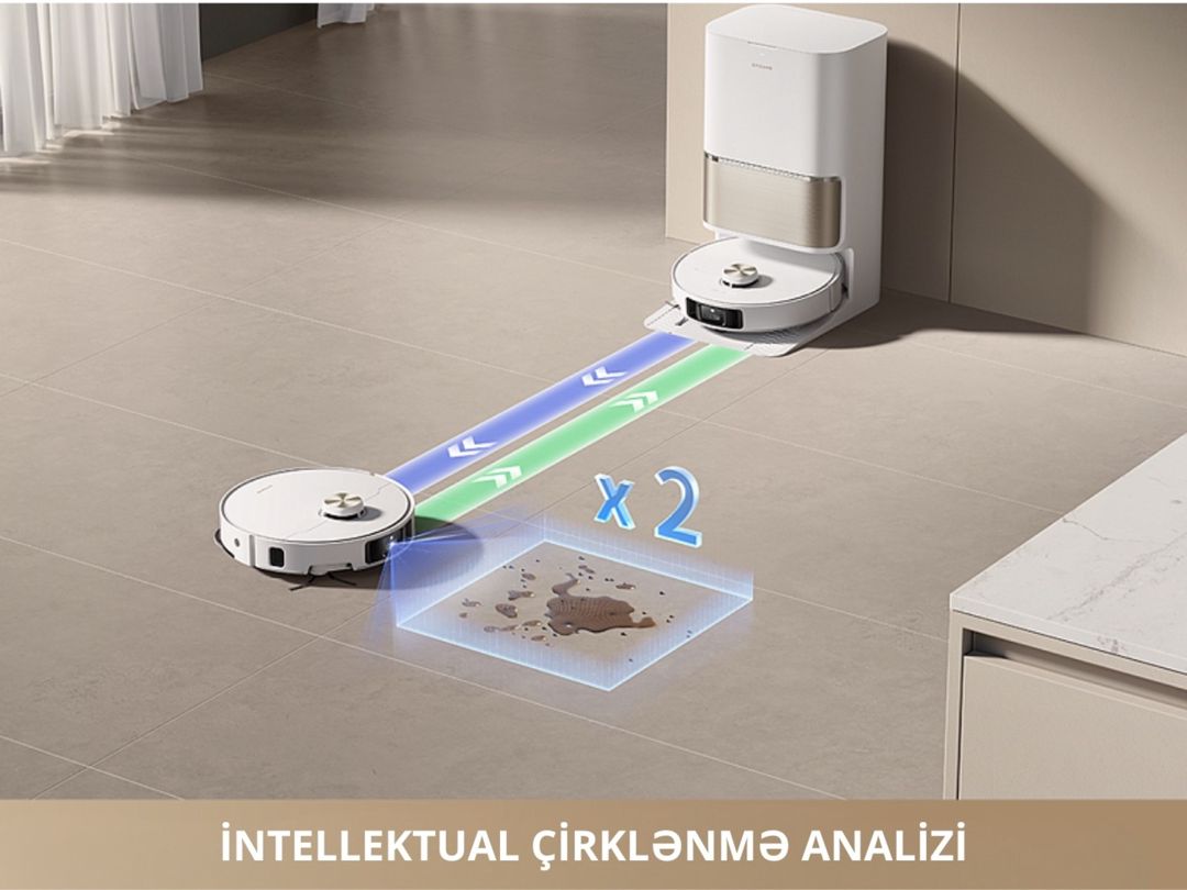 Robot-tozsoran Dreame L50s Pro Ultra Qara — Ev texnikası, Bakı (6)