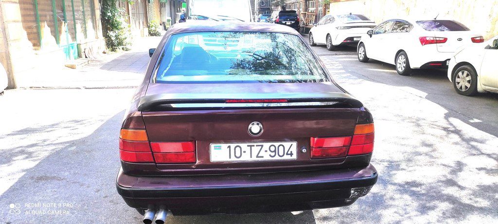 BMW 520, 2.0 L, 1993 il, 450 500 km — Avtomobillər, Bakı (2)