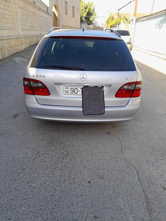 Mercedes E 220, 2.2 L, 2006 il, 285 000 km — Avtomobillər, Bakı (8)