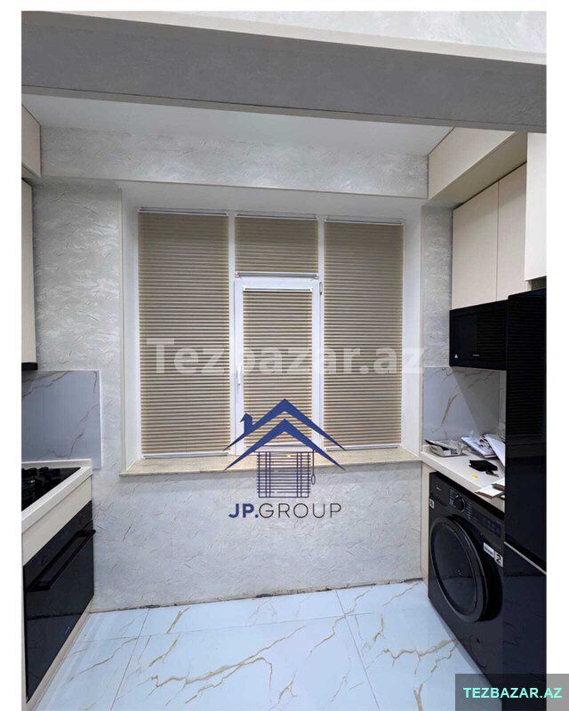 Plisse jalüz pərdə modeli — Təmir xidmətləri, Bakı