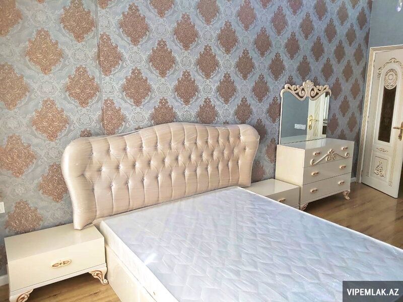 Nərimanov rayonunda 3 otaqlı Yeni tikili Kirayə verilir, 100 m² — Mənzil, Bakı (5)