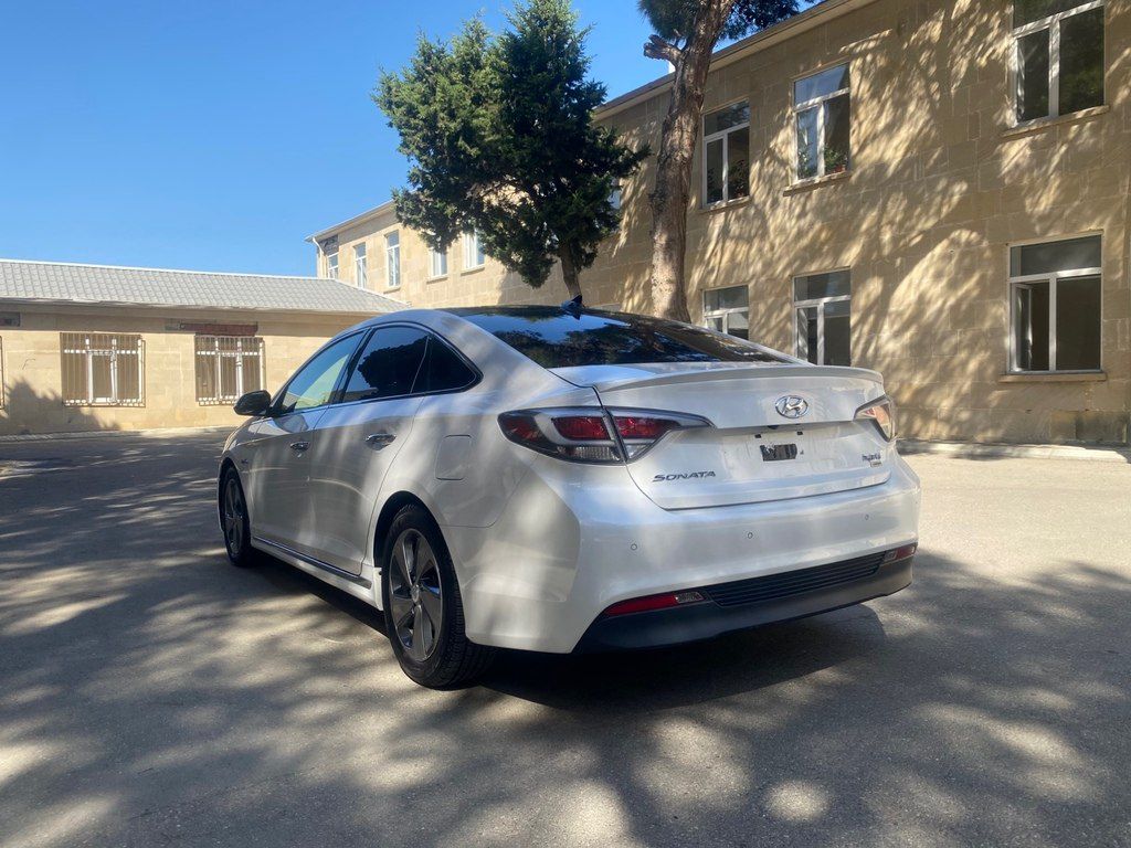 Hyundai Sonata, 2.0 L, 9.8 kWh, 2016 il, 165 000 km — Avtomobillər, Bakı (7)