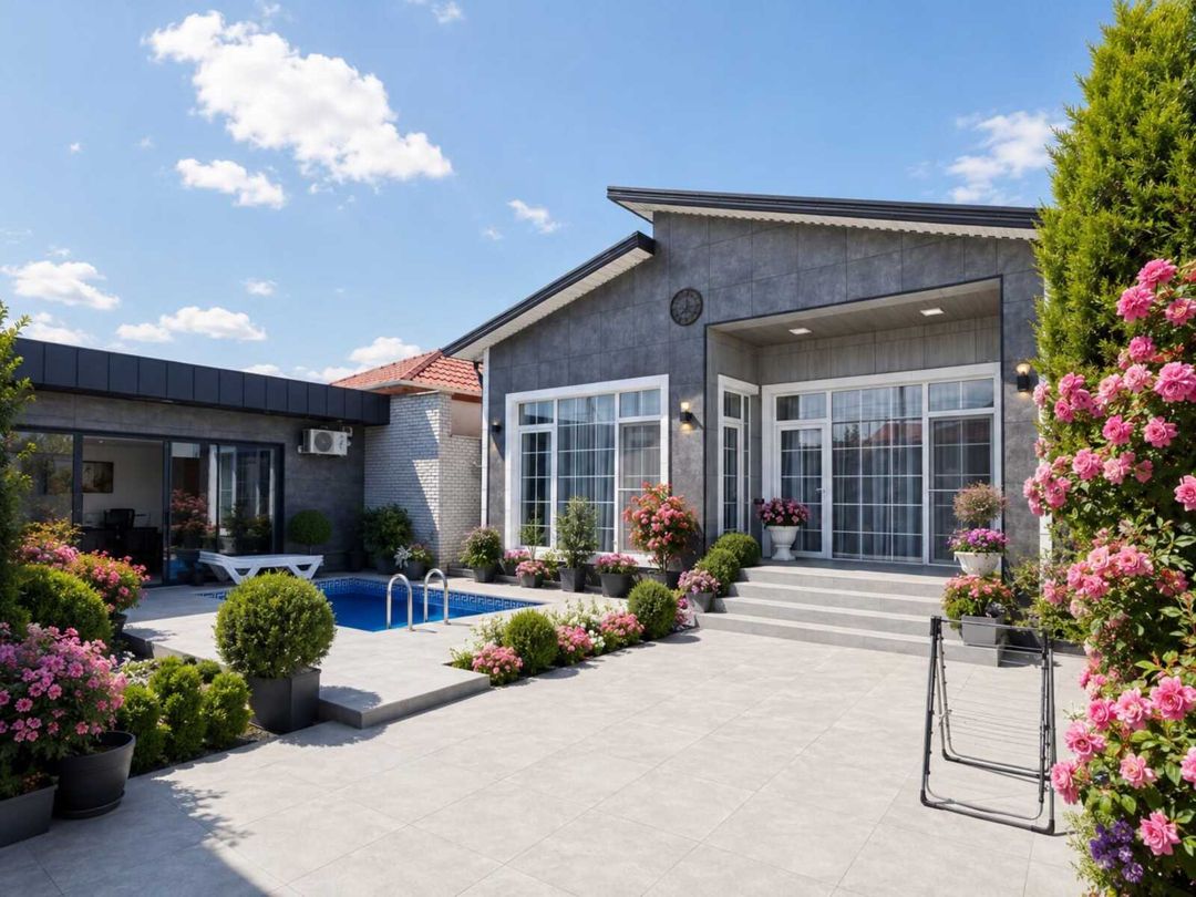 Satılır 3 otaqlı həyət evi/bağ evi 101 m² — Ev, villa, Bakı (2)