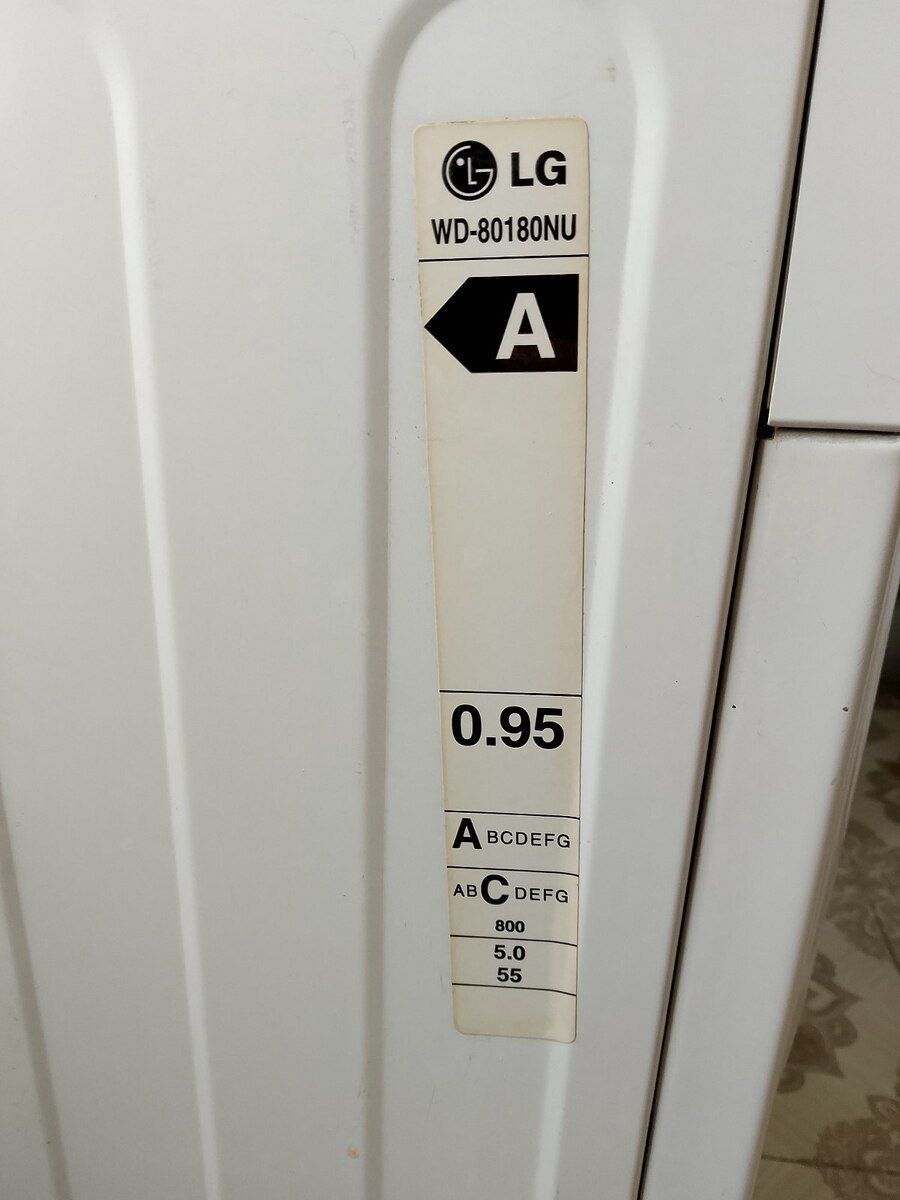 Стиральная машина LG WD-80180NU — Ev texnikası, Bakı (5)