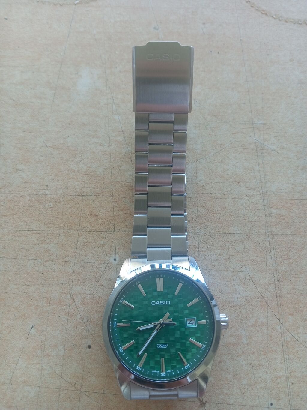 Casıo kişi qol saatı - Brend: Casio - Korpus və qolbaq: paslanmayan — Qol saatları, Bakı