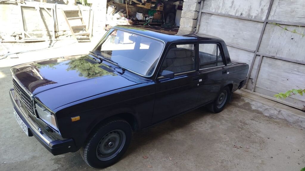 VAZ Lada 2107 sedan Ünvan Mərdəkan. - Kuzov: 4 qapılı sedan, tünd — Avtomobillər, Bakı (4)