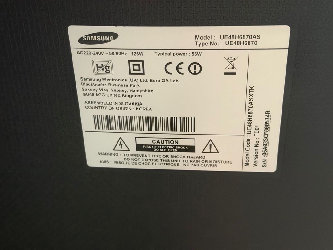 Televizor Samsung — TV və Video, Bakı (3)