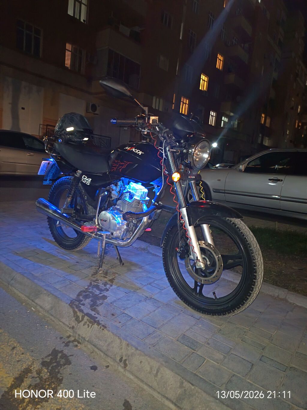 Minsk - D4 125 125 sm3, 2024 il, 25438 km — Mopedlər və skuterlər, Bakı (2)