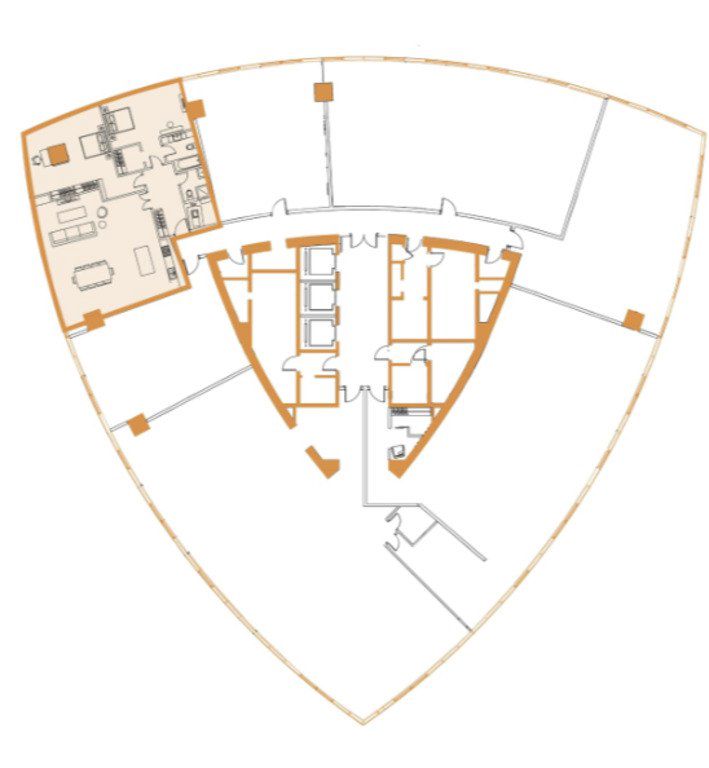 Satılır 3 otaqlı yeni tikili 172 m² — Mənzil, Bakı (9)