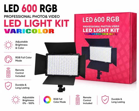 Varıcolor LED 600 RGB Professional Light — Bakı