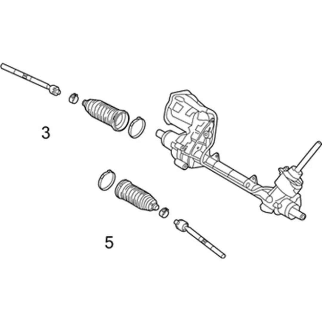 Ford Fusion 2013-2020 sükan sistemi — Ehtiyat hissələri və aksesuarlar, Bakı (4)