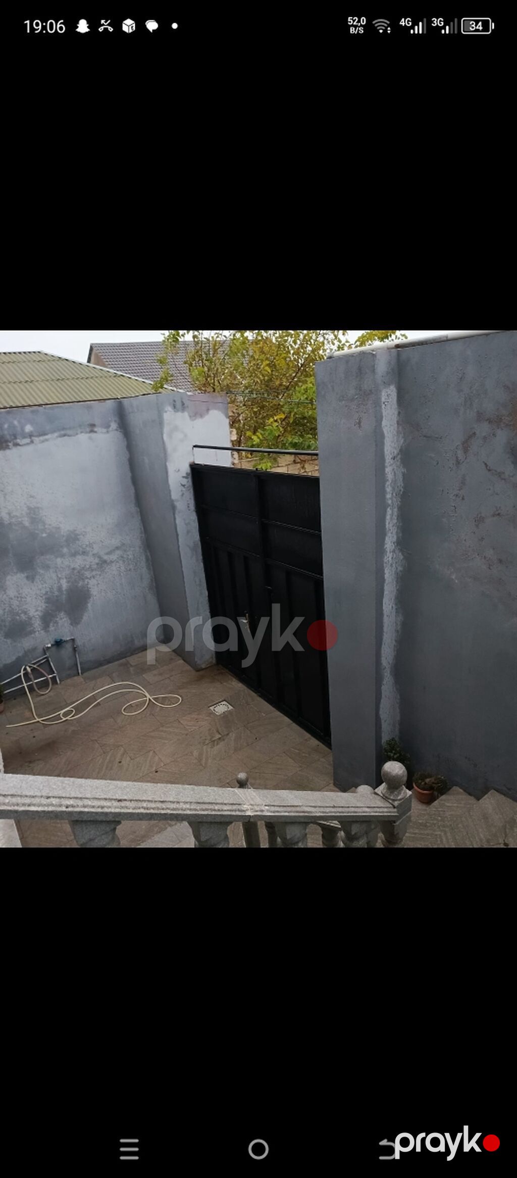 Öz evimdi. 15 daş hündürlüyündə iki qoşa daşla tikilib hər tərəfi — Mənzil, Bakı (8)