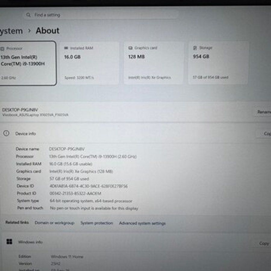 ASUS VivoBook X1605VA İ9 — Noutbuklar, Bakı (9)
