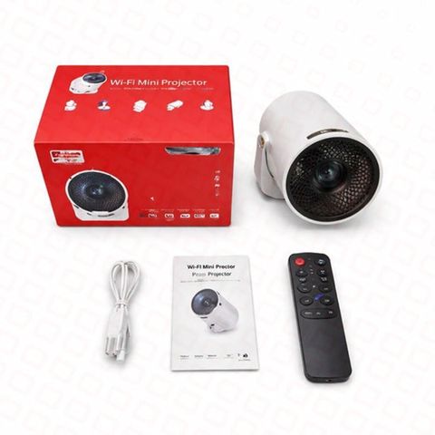 Wi‑Fi Mini Proyektor – kompakt və çoxfunksiyalı ev kinoteatrı həlli — Gəncə