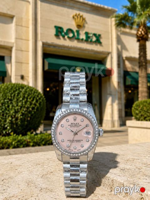 Rolex Oyster Perpetual Datejust – zərif almaz detallar ilə - Model