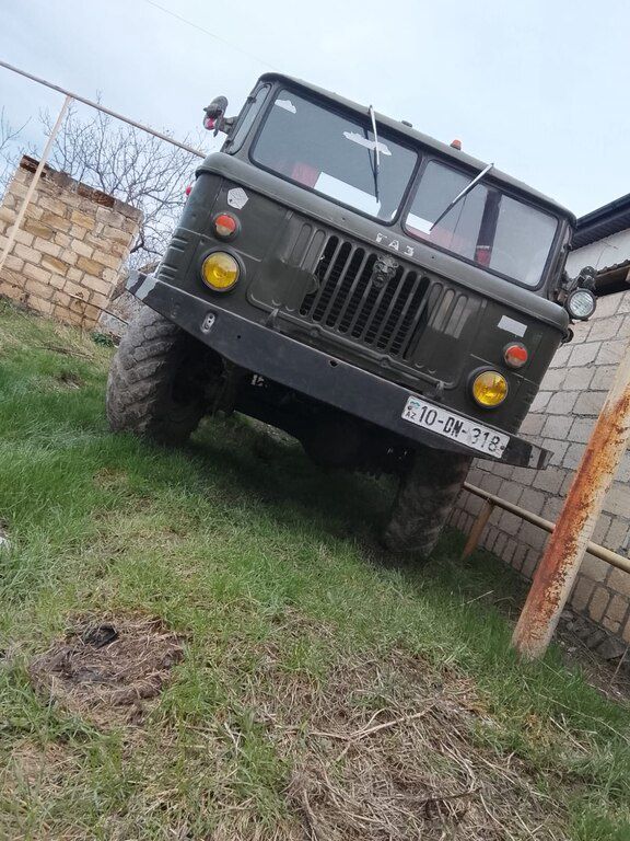 GAZ 66, 4.3 L, 1988 il, 186 197 km — Yük maşınları, Qusar (5)