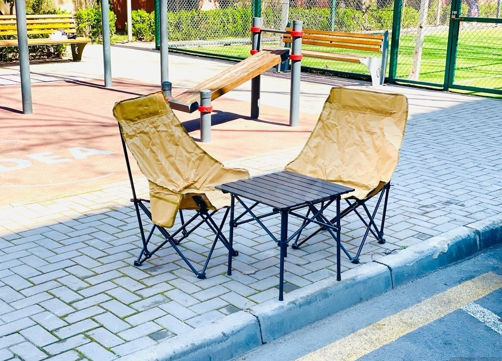 Kempinq stol və stul dəsti, qatlanan — Camping, ovçuluq və balıqçılıq, Bakı (3)