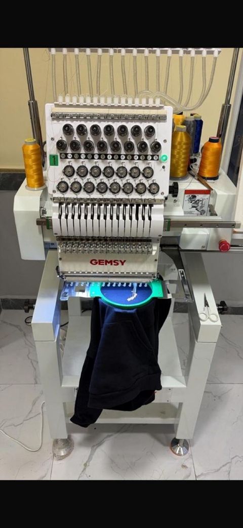 Gemsy GEM1501B 15 iynəli sənaye naxış maşını — Bakı