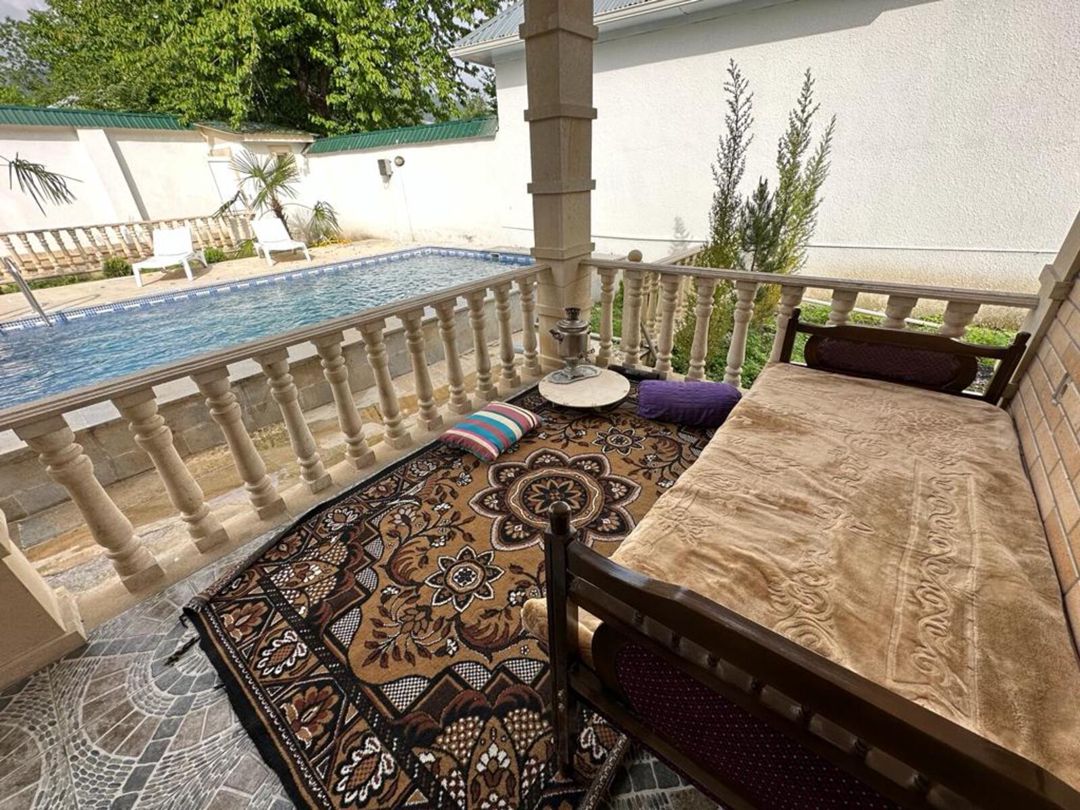 İcarəyə verilir 2 otaqlı həyət evi/bağ evi 140 m² — Ev, villa, Qəbələ (9)
