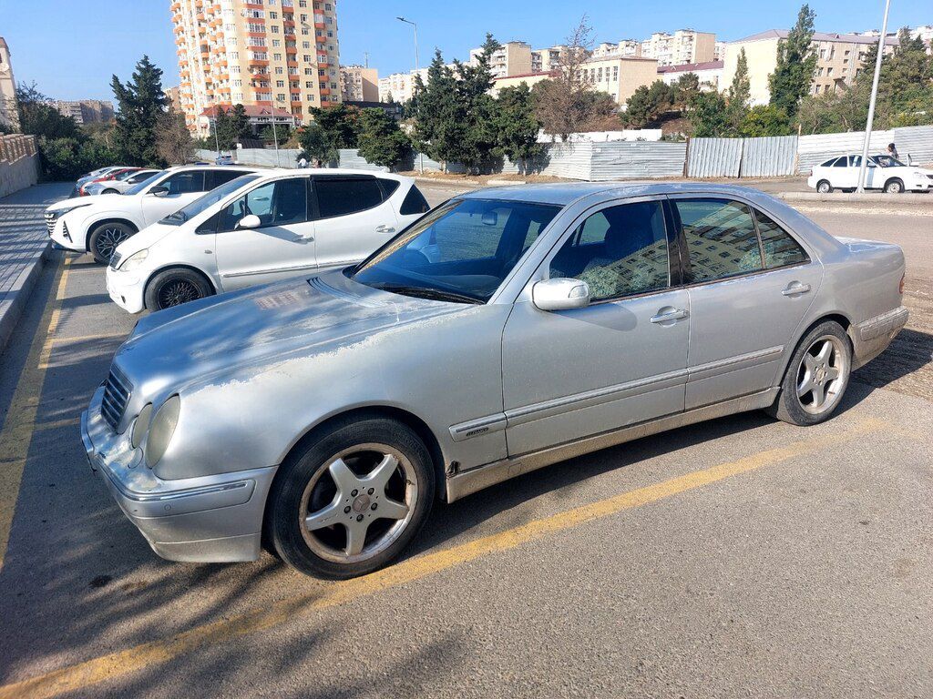 Mercedes E 280, 2.8 L, 1999 il, 500 000 km — Avtomobillər, Bakı (3)