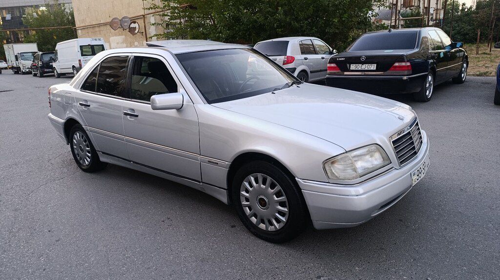Mercedes C 200, 2.0 L, 1995 il, 352 500 km — Avtomobillər, Bakı (6)