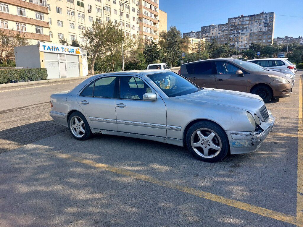 Mercedes E 280, 2.8 L, 1999 il, 500 000 km — Avtomobillər, Bakı (2)