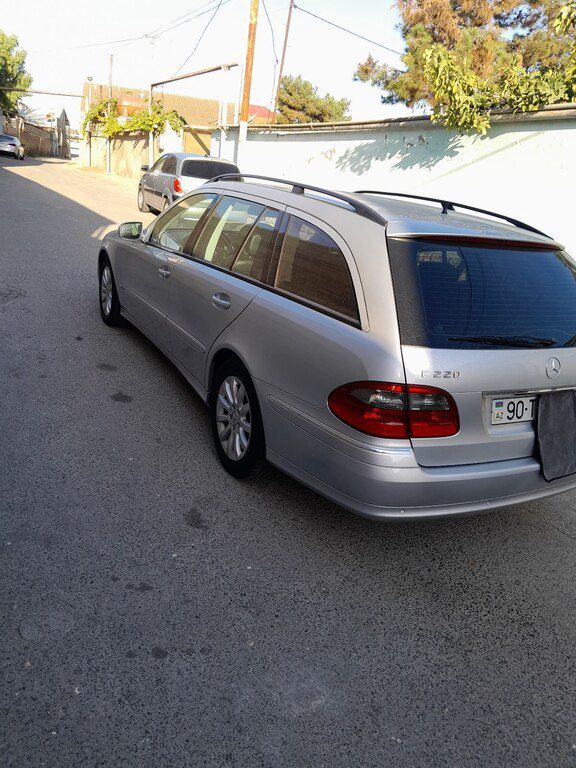 Mercedes E 220, 2.2 L, 2006 il, 285 000 km — Avtomobillər, Bakı (7)