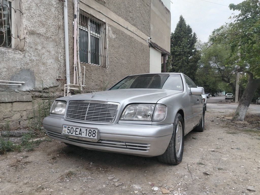 Mercedes S 320, 3.2 L, 1997 il, 418 000 km — Avtomobillər, Sumqayıt (2)