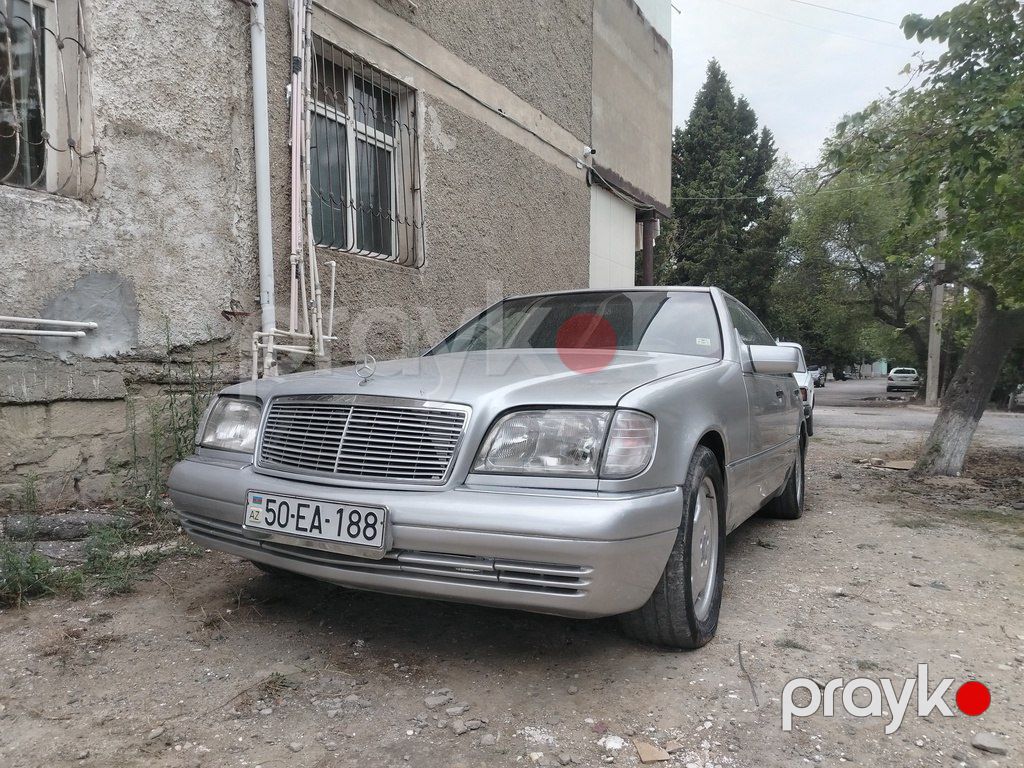 Mercedes S 320, 3.2 L, 1997 il, 418 000 km — Avtomobillər, Sumqayıt (2)