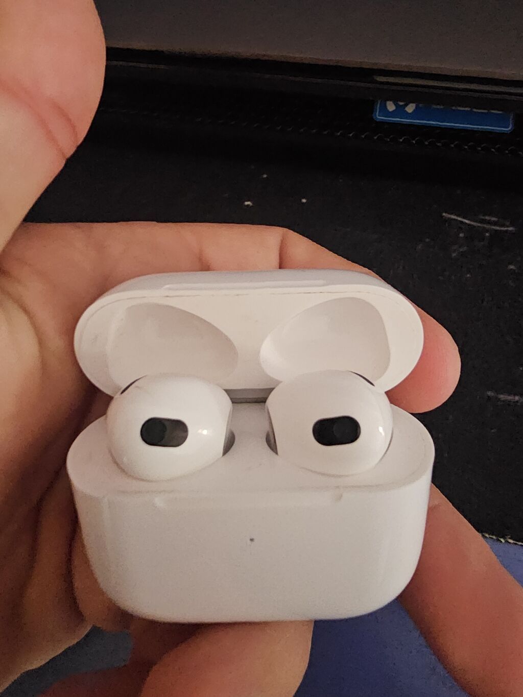 Apple AirPods (3-cü nəsil) – orijinal qulaqlıqlar və şarj qutusu ve — Qulaqcıqlar, Bakı (2)