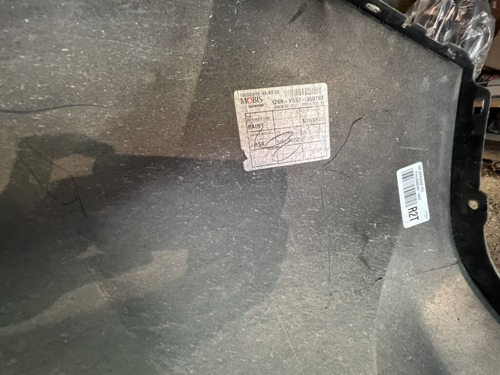 Arxa, Hyundai Elantra, 2019 il, ABŞ, Ünvandan götürmə — Kuzov hissələri, Bakı (5)