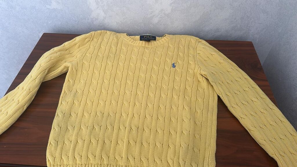 Polo Ralph Lauren kabel toxunuşlu sviter - Brend: Polo Ralph Lauren — Uşaq geyimi, Bakı