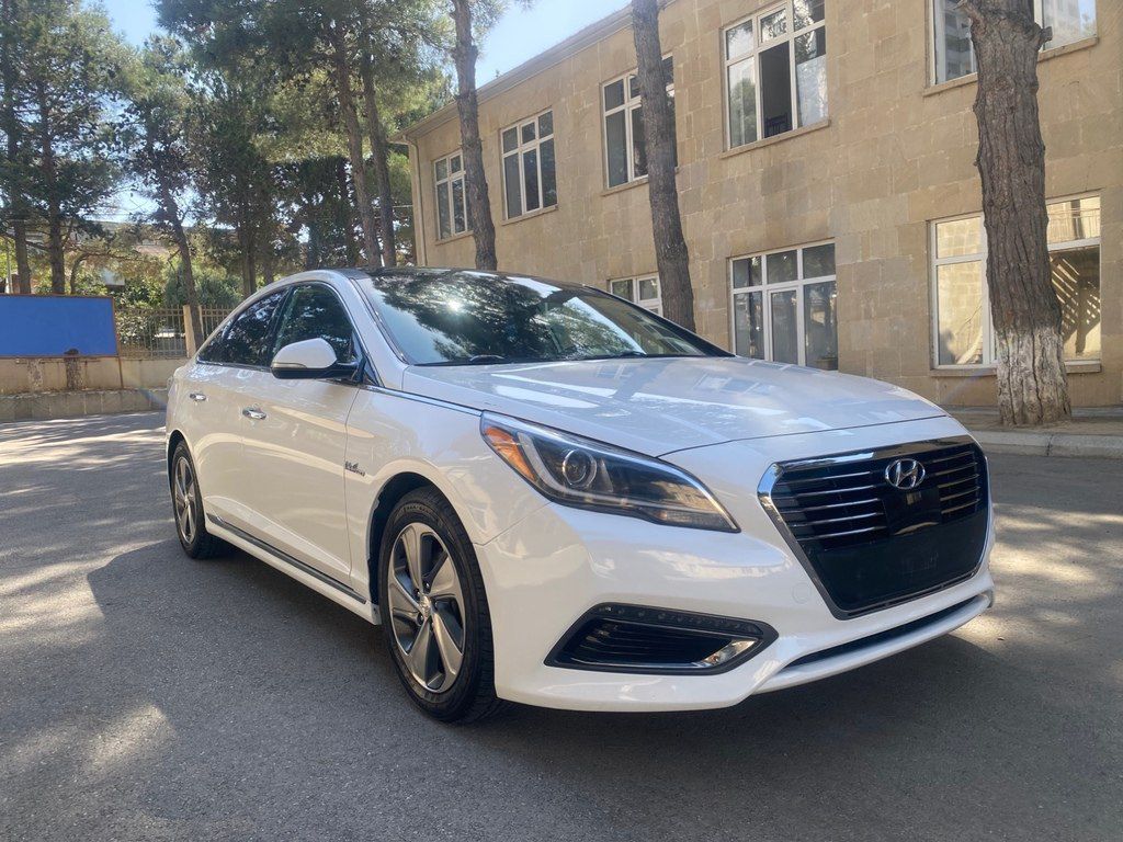 Hyundai Sonata, 2.0 L, 9.8 kWh, 2016 il, 165 000 km — Avtomobillər, Bakı (5)