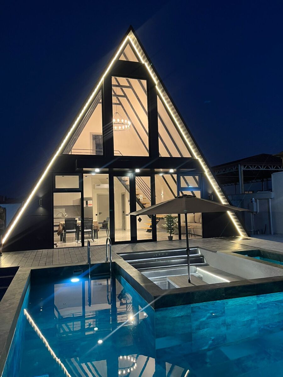 İcarəyə verilir 4 otaqlı həyət evi/bağ evi 100 m² — Ev, villa, Bakı (5)