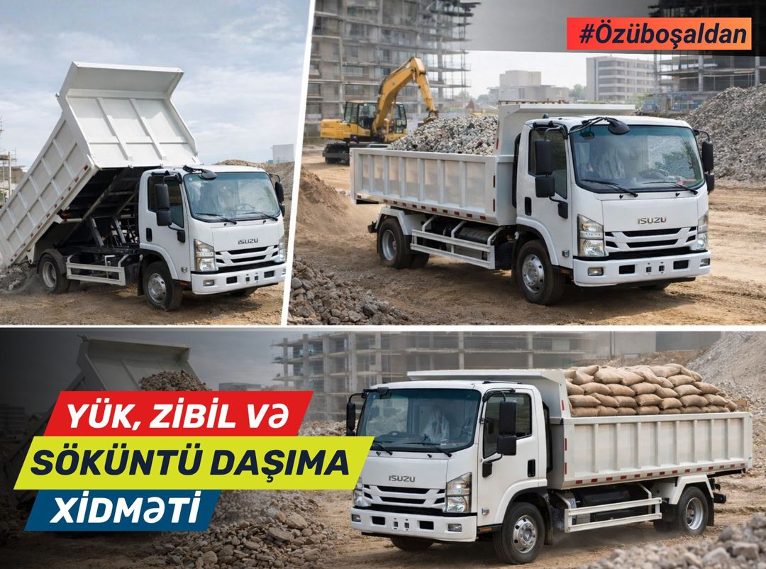 Zibil daşıma xidməti — Logistika, Bakı (11)