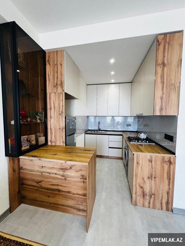 Abşeron rayonunda 2 otaqlı Yeni tikili Kirayə verilir, 55 m² — Mənzil, Bakı (2)