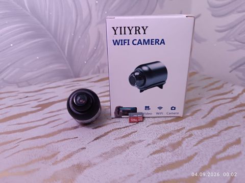 Yıyıry WiFi Camera — kompakt, naqilsiz mini müşahidə kamerası — Qusar