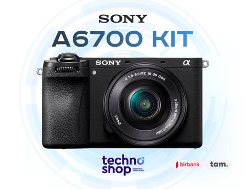 Fotoaparat "Sony 6700 + E 3.5-5.6/PZ 16-50 OSS KIT" — Bakı