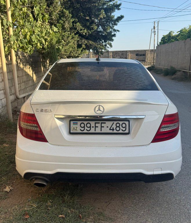 Mercedes C 250, 1.8 L, 2013 il, 255 000 km — Avtomobillər, Bakı (2)