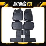 Cadillac Escalade 2006-2014 7 yerlik üçün salon rezin ayaqaltı — AVTOMIR.AZ — Accessories — Other