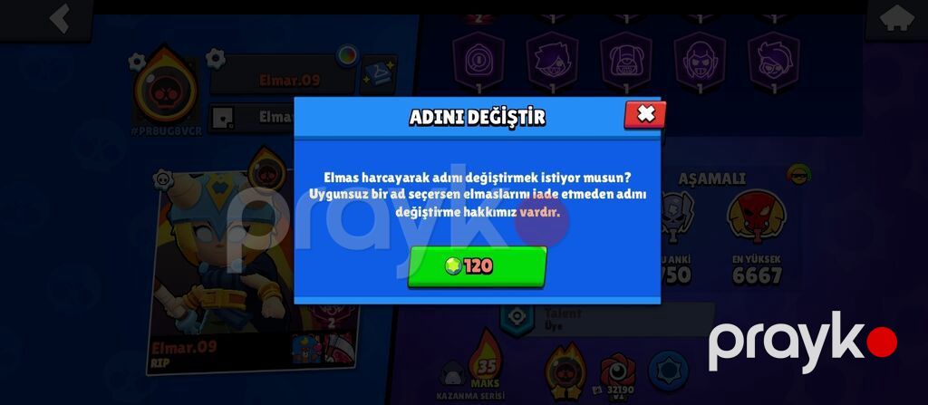 Brawl Stars hesabı – yüksək kupalı və zəngin kolleksiya - Kupa yolu — Digər, Biləsuvar (4)
