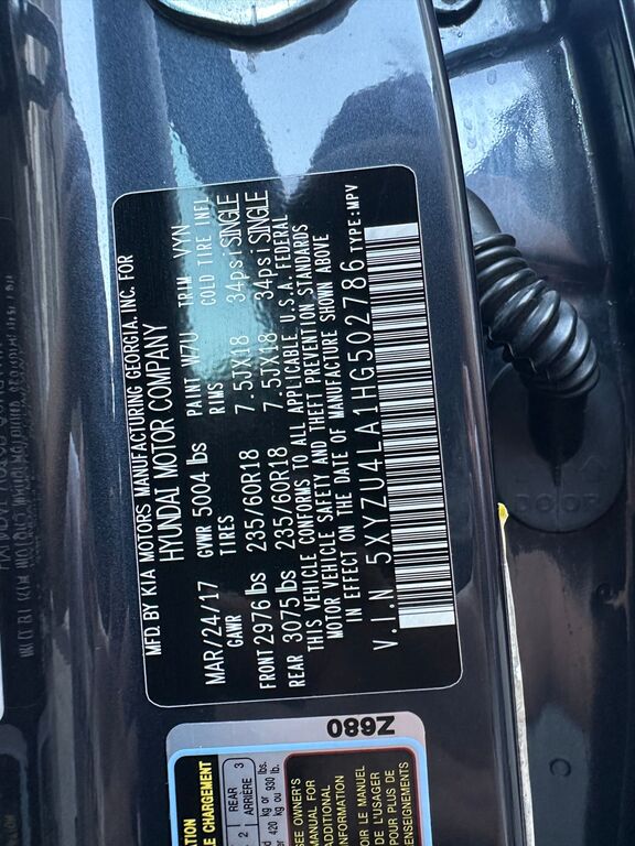 Hyundai Santa Fe, 2.0 L, 2017 il, 186 684 km — Avtomobillər, Bakı (10)
