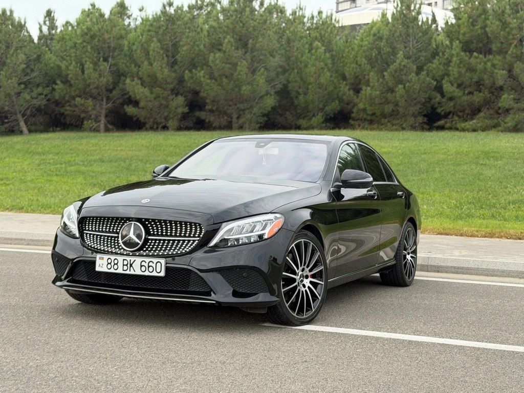 Mercedes C 300, 2.0 L, 2020 il, 65 000 km — Avtomobillər, Bakı (6)